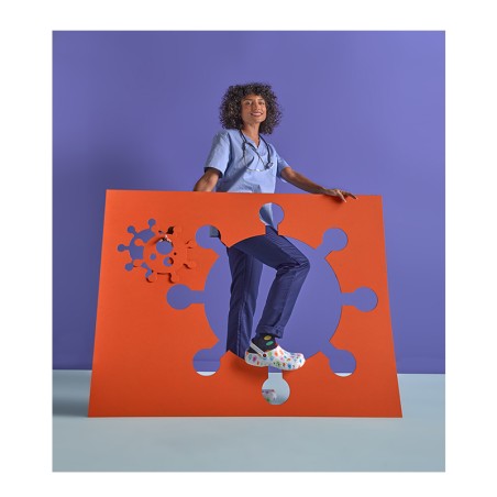 Zuecos unisex Dian Eva estampado...