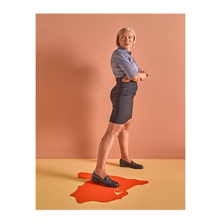 Zapatos Dian relax negro antideslizantes